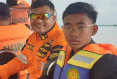 Perahu Getek Tenggelam di Perairan Banyuasin, Korban Hilang Masih Dilakukan Pencarian