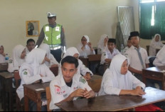 SatLantas Polres Banyuasin Sosialisasi Tertib Berlalu Lintas