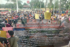 Ribuan Warga Talang Kemang Gelar Banyuasin Demo di DPRD Sumsel, Ini Tuntutannya! 