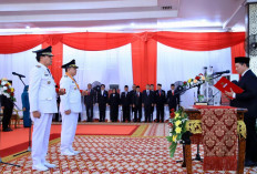 Pj Gubernur Sumsel Lantik Pj Walikota Pagaralam dan Lubuk Linggau, Ini Pesannya!