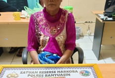 Nenek-Nenek Diduga Pengedar Sabu Diamankan Satres Narkoba Polres Banyuasin