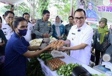 Pasar Murah di Rimba Asam Diserbu Masyarakat