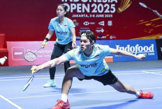 Luar Biasa! Adnan/Indah Singkirkan Unggulan Pertama Indonesia Open 2025 