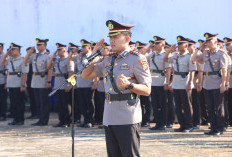 Polres Banyuasin Ziarah Makam Pahlawan, Sampaikan Penghormatan di Rangkaian Hari Bhayangkara ke-79