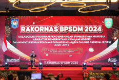 Pj Bupati Banyuasin Hadiri Rakornas BPSDM 2024 di Palembang, Fokus pada Peningkatan SDM Aparatur