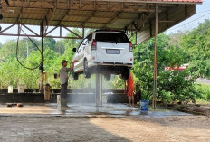 Usaha Cuci Mobil di Pangkalan Balai Banjir Orderan
