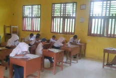 124 Peserta Didik SMPN 2 Rantau Bayur Sukses Gelar UAS