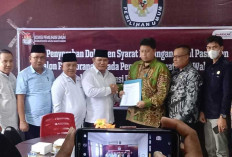 Ratusan Masyarakat Hantarkan SM Maju Bakal Calon Bupati dan Wakil Bupati Muba Jalur Independen 