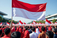 Bupati  HM. Toha Ajak Warga Musi Banyuasin Mengibarkan Bendera Merah Putih Rayakan HUT ke-80 Kemerdekaan RI