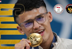 Emas Kedua Olimpiade Paris 2024, Rizki Juniansyah Pecahkan Rekor Baru