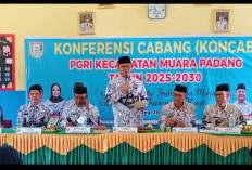 Darmaji Abdul Azis Terpilih Ketua PGRI Muara Padang Secara Aklamasi