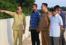 Pj Bupati Tinjau Update Progress Hilirisasi Sungai Boom