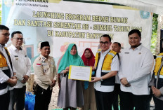 Pj Bupati Banyuasin Launching Program Bedah Rumah dan Sanitasi