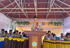 Awal Tahun, Gudep SMP dan SMA  Sederajat  di Muara Padang Gelar Masa MOP 