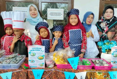 SDN 22 Talang Kelapa Penen Karya P5, Disela Pelepasan Murid Kelas VI