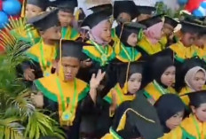 Puluhan Anak Didik PAUD Terpadu Ananda Dilepas