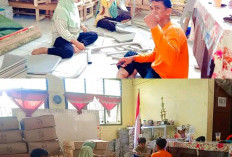 28 Set Meja Kursi Terima SDN 9 Banyuasin II Siap Dipakai Tahunn Pelajaran Baru