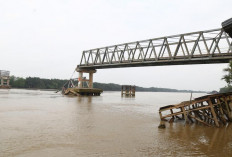 Jembatan Lalan Roboh, Pj Gubernur Sumsel: Perusahaan harus Bertanggungjawab