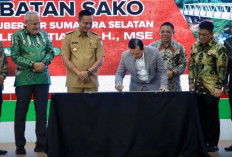 Pj Gubernur Sumsel Resmikan Jembatan Sako (T3) di Kabupaten OKU 