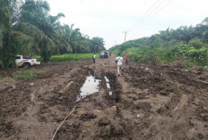 Jalan Muara Padang-Muara Sugihan Terus Dibangun