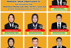 7 Guru SMAN 3 Banyuasin Lulus PPG Jabatan Tertentu