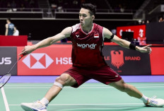 Jonatan Christie Sukses Jalani Debut Sebagai Pemain Profesional, Lewati Babak Pertama Singapore Open 2025