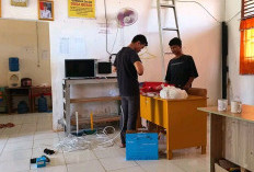 SMPN 2 Tungkal Ilir Pasang Camera CCTV