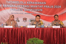 Polres Banyuasin Matangkan Strategi Amankan Pilkada 2024