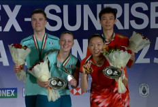 Jiang/Wei Ya Xin Juara India Open 2025, Thom/Delrue Runner Up