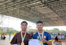 Mantap! Ekskul Pencak Silat SMAN 1 Betung Raih Dua Medali Emas