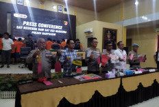 Polres Banyuasin Bongkar 24 Kasus Kriminal Sepanjang Juni 2025, Dari Narkoba hingga Curas