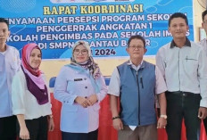 SMPN 6 Rantau Bayur Rakor dengan Sekolah Imbas PSP