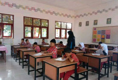 SDN 14 Suak Tapeh Gelar PTS Genap