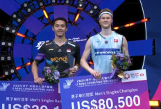 Jonatan Christie Runner Up China Masters 2024