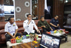 PJ Bupati Banyuasin Ikuti Video Converence Bersama Pj Gubernur Monitoring Pilkada 2024