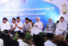 Safari Ramadhan di Kabupaten OKI, Herman Deru Minta Pemkab OKI Jaga Stabilitas Bahan Pokok 