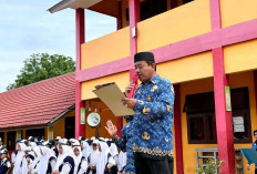 Pengurus OSIS SMPN 1 Banyuasin III Harus Mampu Memberikan Contoh Teladan