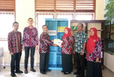 SMPN 2 Banyuasin III dapat Bantuan dari BKKBN Banyuasin