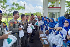 Tebarkan Kebahagiaan Dibulan Suci Ramadhan, Bagikan 250 Paket Sembako 