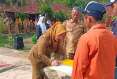 Pengurus OSIS SMPN 4 Banyuasin III Dilantik