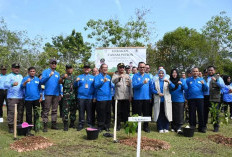 DLH Banyuasin Gelar Penanaman Pohon Serentak Peringati Hari Lingkungan Hidup Sedunia