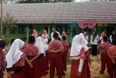 Tingkatkan Silaturahmi, SDN 24 Banyuasin Gelar Halal Bi Halal