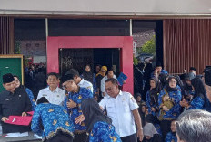 Usai Dilantik, P3K dan PNS Datangi Disdikbud Banyuasin