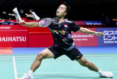 Japan Open 2024: Cedera, Anthony Ginting Mundur di Gim Kedua