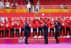 Indonesia Rebut Piala Suhandinata 2024, Indonesia Raya Berkumandang di China