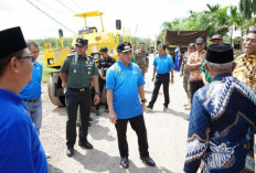 Ruas Jalan Keluang-Sekayu Sudah Mulus