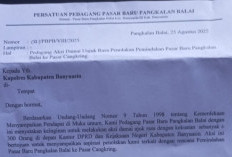 Pedagang Pasar Pangkalan Balai Tolak Relokasi ke Pasar Cangkring, Ancam Gelar Aksi