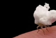 Fakta Unik Flatid Planthopper Nymph, Nimfa Serangga Amazon yang Mirip Gumpalan Kapas