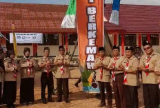 Kwarran Gerakan Pramuka Pulau Rimau Adakan Perkemahan Ceria