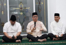 Pj Bupati Banyuasin Resmikan Musholla Al-Busyro dan Santuni Anak Yatim